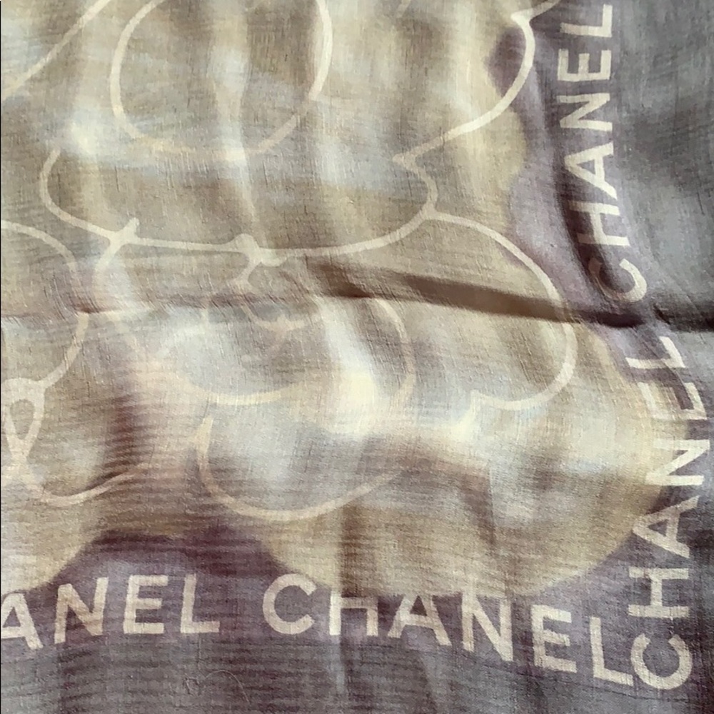 Authentic Chanel Silk Scarf